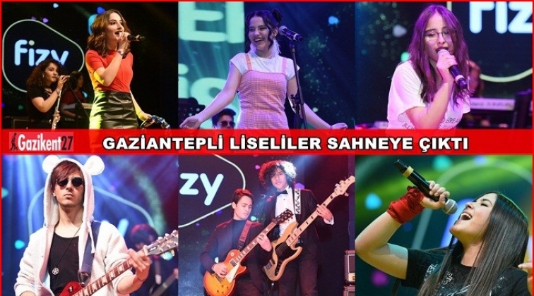 Gaziantep’ten 7 Lise Ankara’da sahneye çıktı