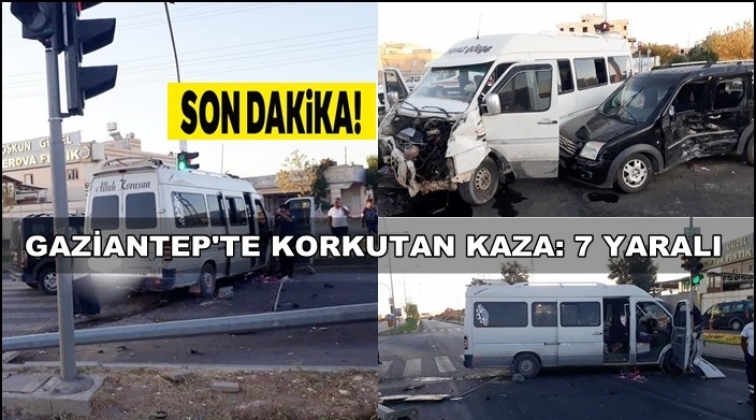 Gaziatep’te kaza: 7 yaralı