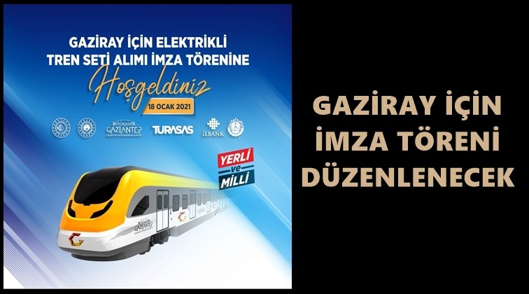 GAZİRAY için imza töreni...