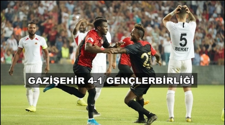 Gazişehir 4-1 Gençlerbirliği