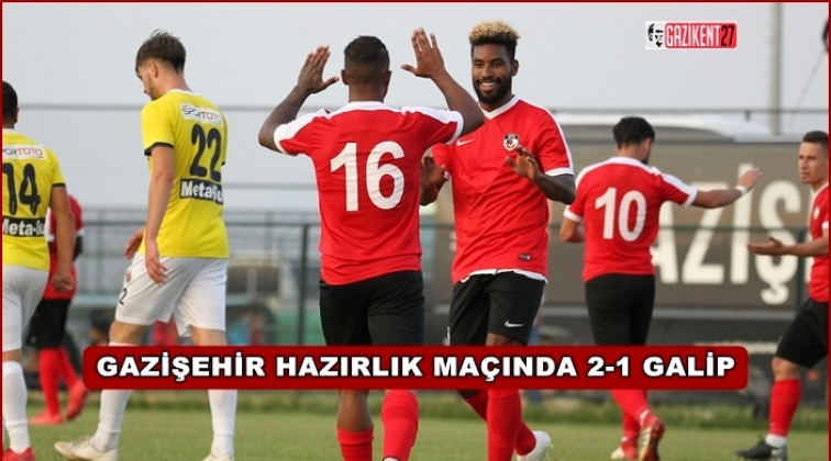 Gazişehir 2-1 Menemen Belediyespor
