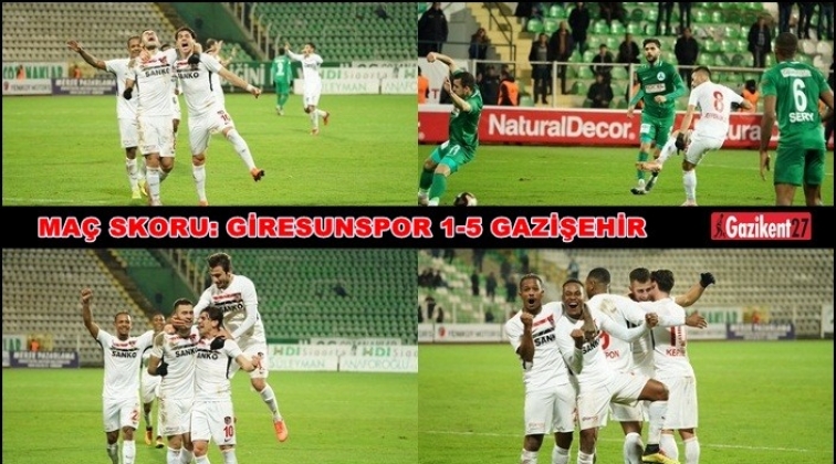 Giresunspor 1-5 Gazişehir