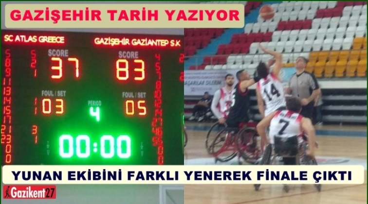 Gazişehir finalde