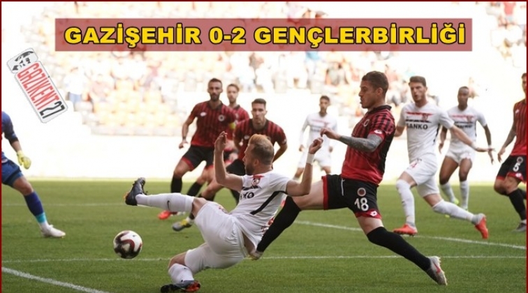 Gazişehir Gaziantep 0-2 Gençlerbirliği