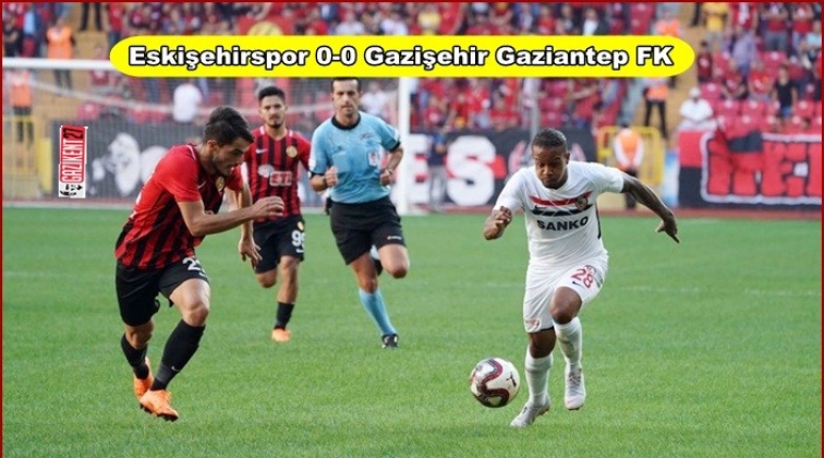 Eskişehirspor 0-0 Gazişehir Gaziantep FK