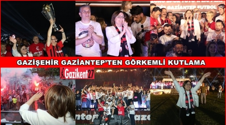 Gazişehir'den görkemli kutlama