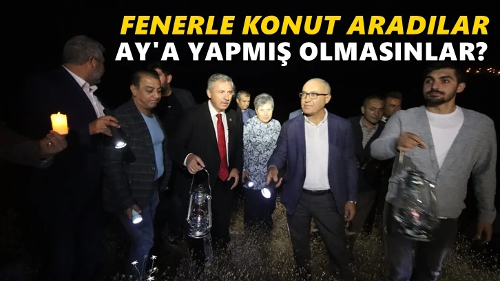 Gelecek Partisi fenerle sosyal konut aradı!