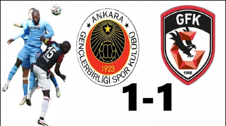 Gençlerbirliği 1-1 Gaziantep FK