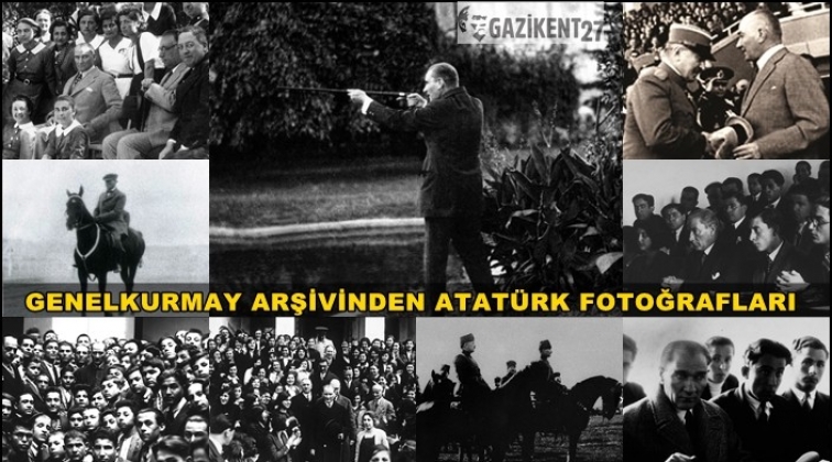Genelkurmay özel Atatürk fotoğraflarını paylaştı
