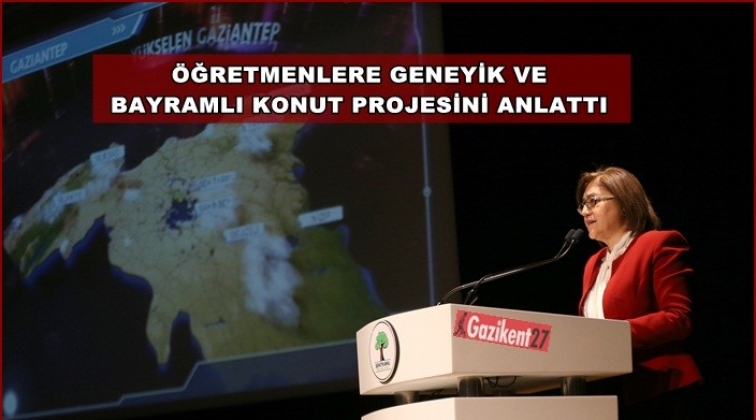 Geneyik ve Bayramlı'da öğretmenlere konut