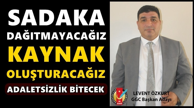 GGC Başkan adayı Özkurt, projelerini açıkladı