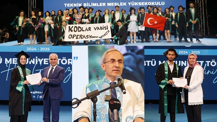 GİBTÜ’de mezuniyet coşkusu yaşandı