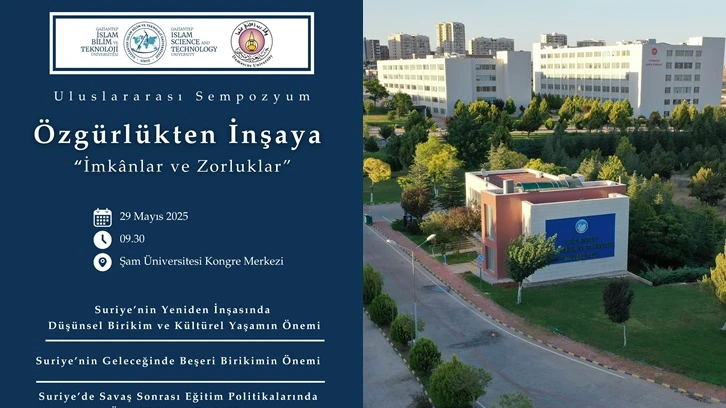 GİBTÜ ve Şam Üniversitesi’nden “Özgürlükten İnşaya” sempozyumu