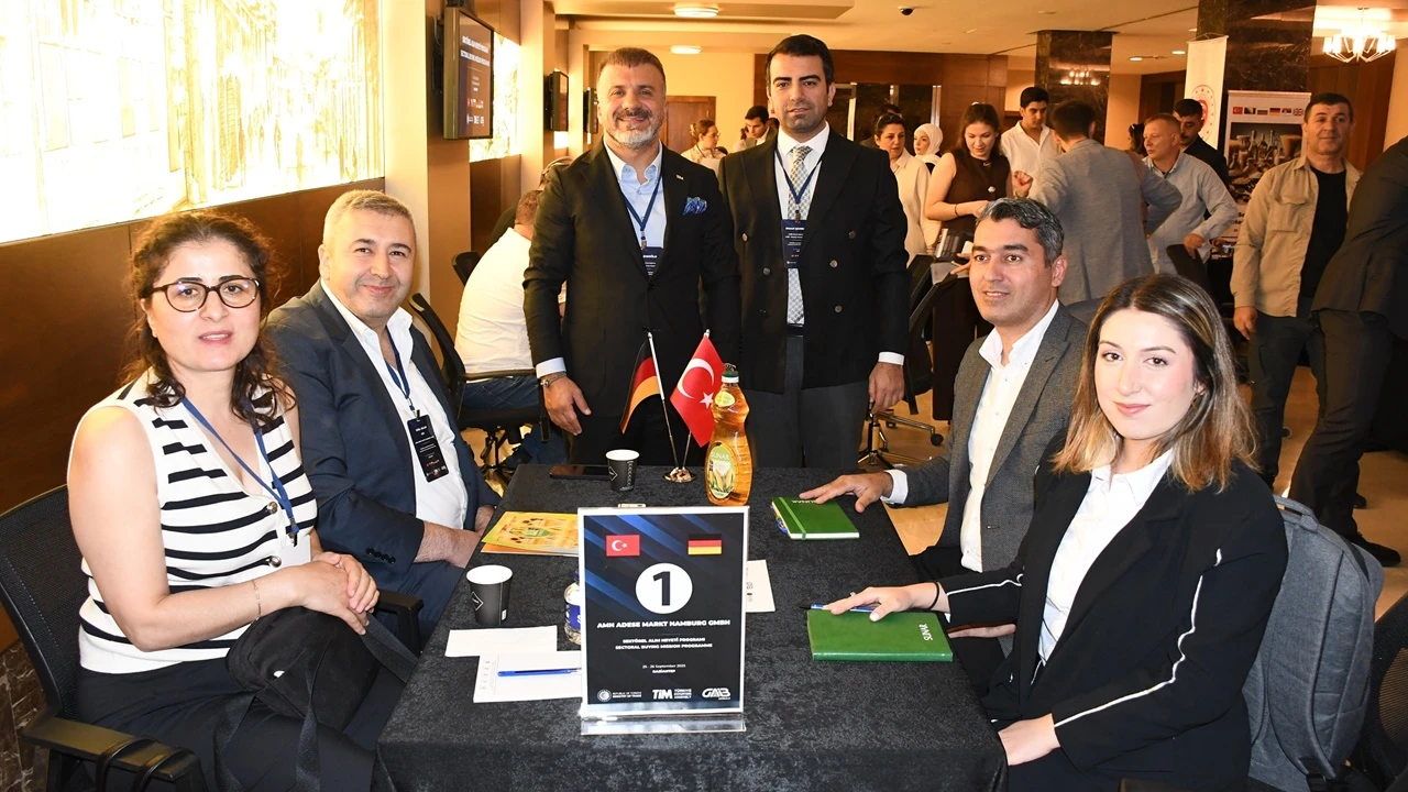 Gıda ticaretinde Avrupa’nın kalbi Gaziantep’te atıyor