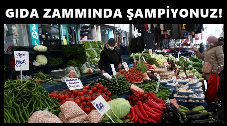 Gıda zammında dünya şampiyonuyuz...