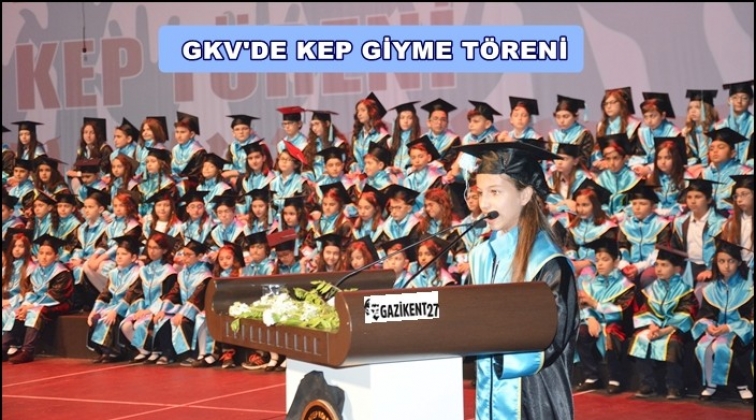 GKV İlkokulu mezunlarına kep töreni