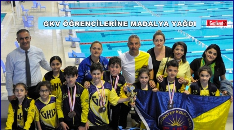 GKV yüzücülerine madalya yağdı