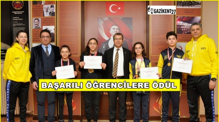 GKV’de başarılı okçu ve yüzücüler ödüllendirildi