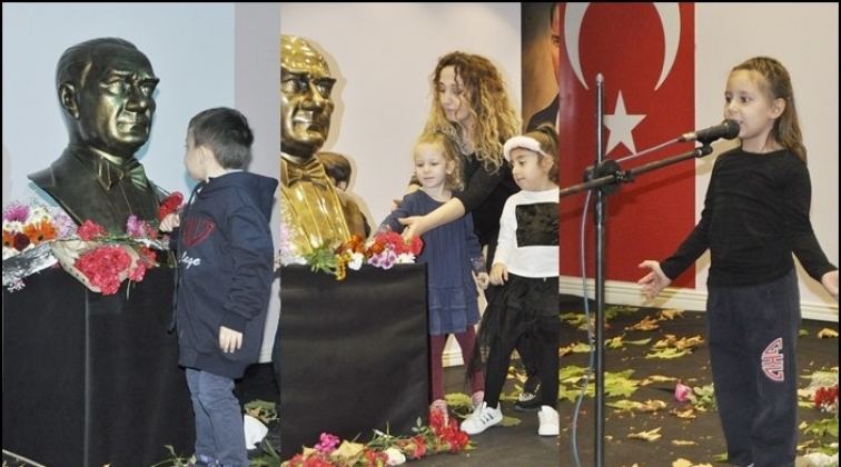 GKV’li minikler Atatürk’ü andı