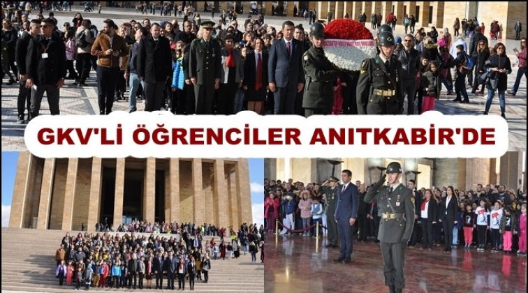 GKV’li öğrenciler Anıtkabir’i ziyaret etti