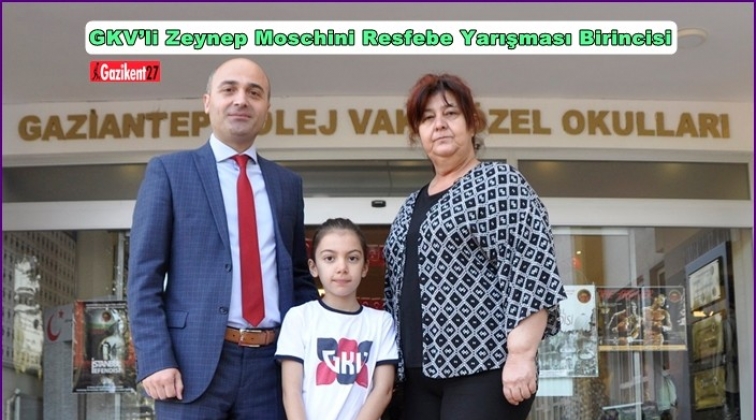 GKV’li Zeynep Moschini Resfebe yarışması birincisi