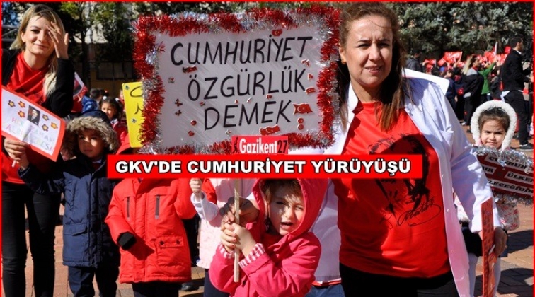 GKV&rsquo;liler Cumhuriyet&rsquo;in 95. yılı i&ccedil;in y&uuml;r&uuml;d&uuml;