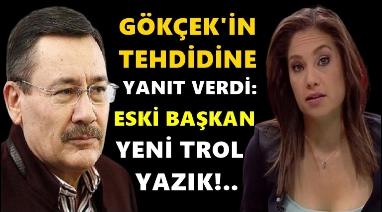 Gökçek'ten Nevşin Mengü'ye tehdit!