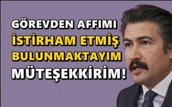 Görevden alınan Cahit Özkan'dan açıklama...