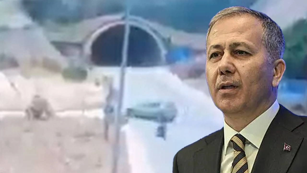 Görüntüleri Ali Yerlikaya paylaştı: Antalya'daki kazada 2 kişi hayatını kaybetti