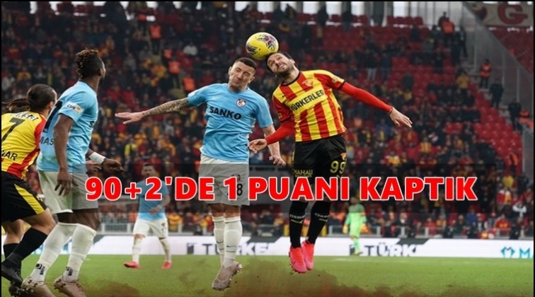 Göztepe 1-1 Gaziantep FK