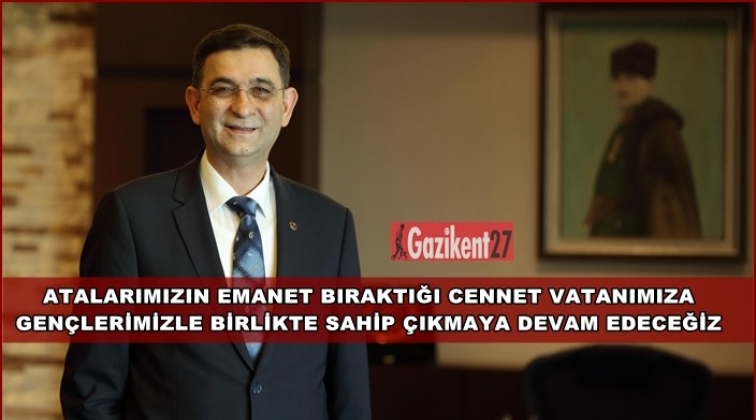 GSO Başkanı &Uuml;nverdi 19 Mayıs'ı kutladı