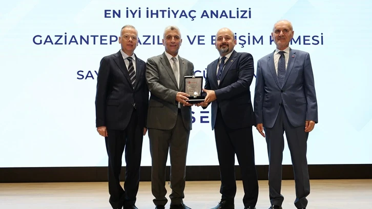 GSO'ya, Ticaret Bakanlığı'ndan “İyi Uygulama Örneği” ödülü