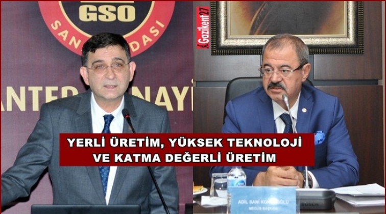 GSO'da Kasım ayı meclis toplantısı