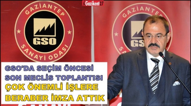 GSO'da se&ccedil;ime doğru