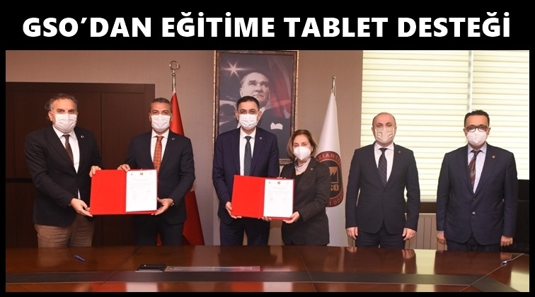 GSO'dan tablet desteği...