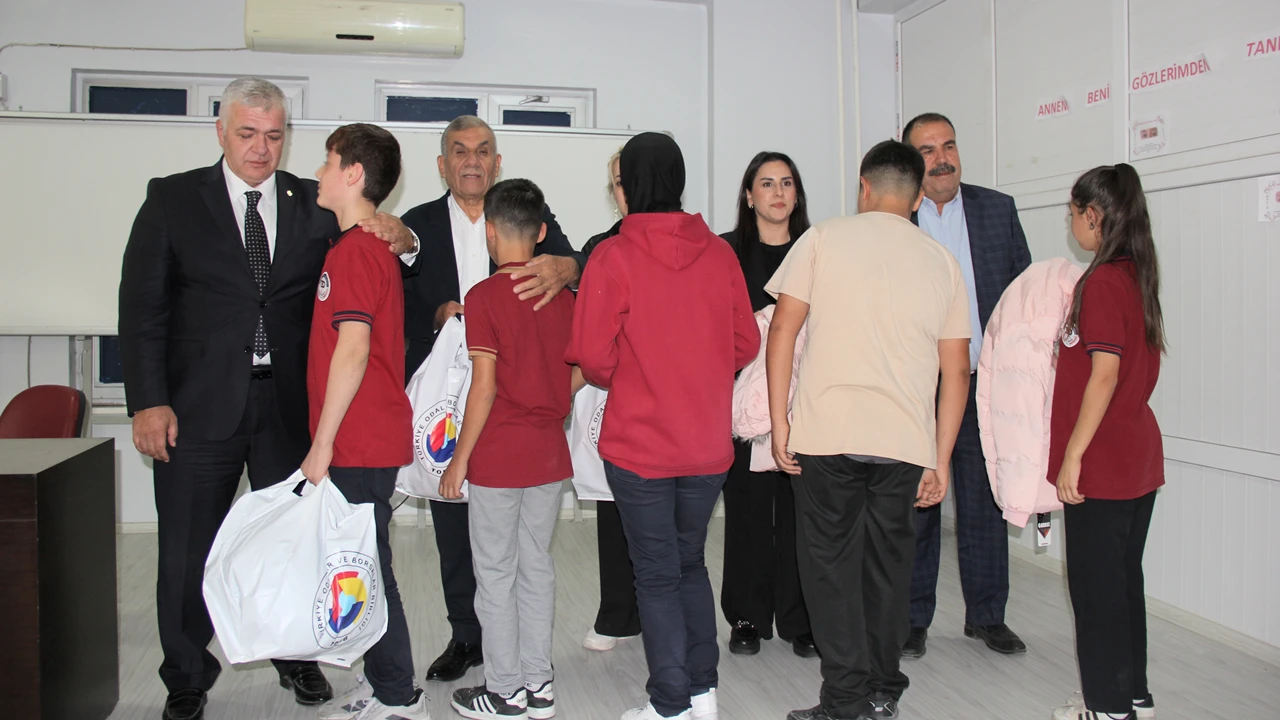 GTB'den bin 600 öğrenciye kaban desteği