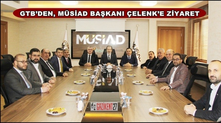 GTB heyetinden M&Uuml;SİAD'a ziyaret