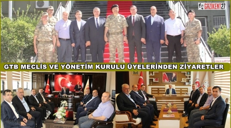 GTB'den Tugay ve Gaziantep Adliyesi'ne ziyaret