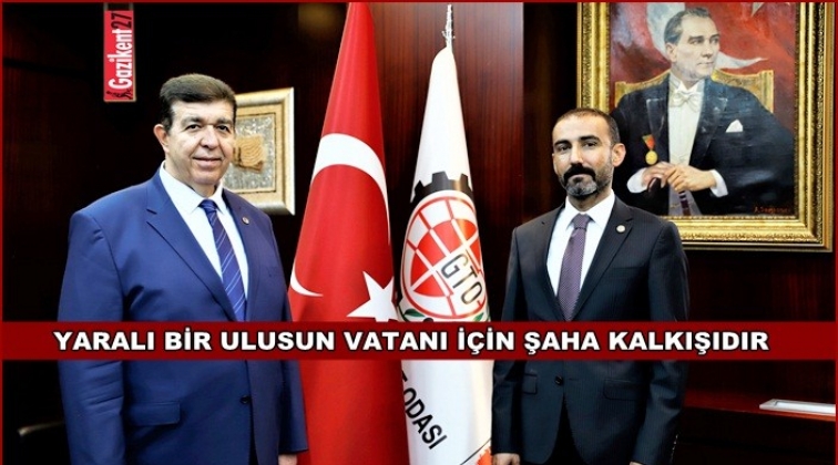 GTO Başkanları &Ccedil;anakkale Zaferi'ni kutladı