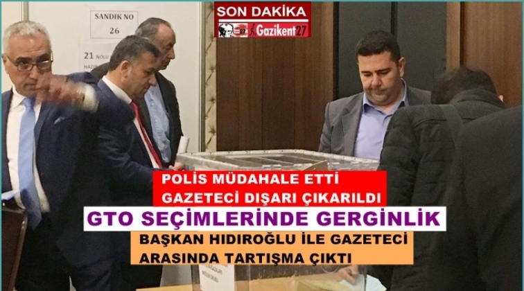 GTO'da gergin se&ccedil;im! Polis m&uuml;dahale etti...