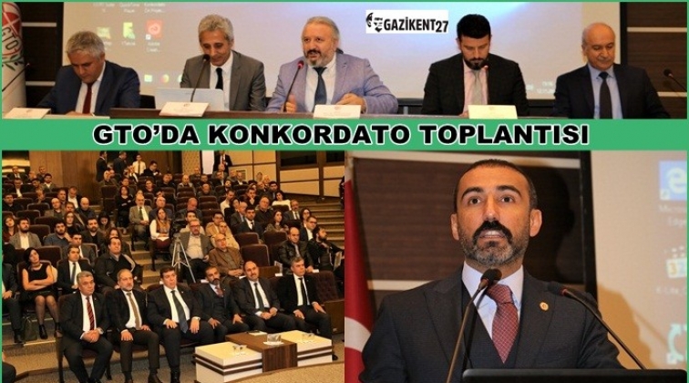 GTO’da Konkordato bilgilendirme toplantısı