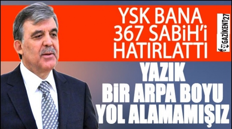 G&uuml;l patladı: Yazık, bir arpa boyu yol alamamışız