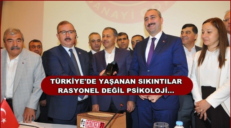 G&uuml;l: Sıkıntılar rasyonel değil, psikolojik...
