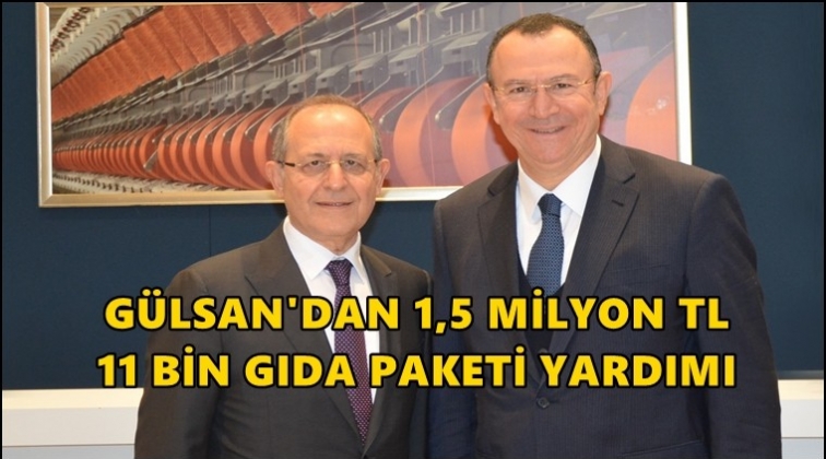 Gülsan Holding'den 1 milyon 500 bin lira