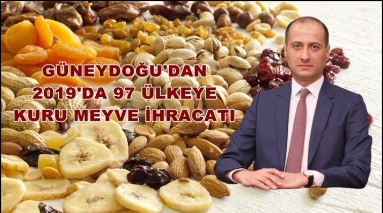 Güneydoğu’dan 97 ülkeye kuru meyve ihracatı