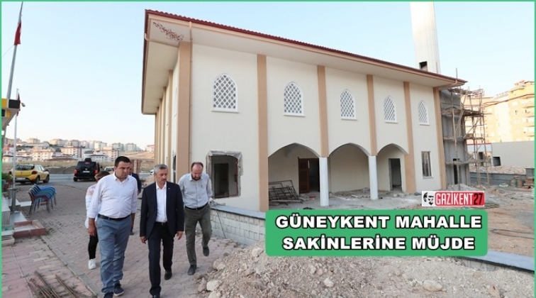 G&uuml;neykent Mahallesi&rsquo;ne cami m&uuml;jdesi