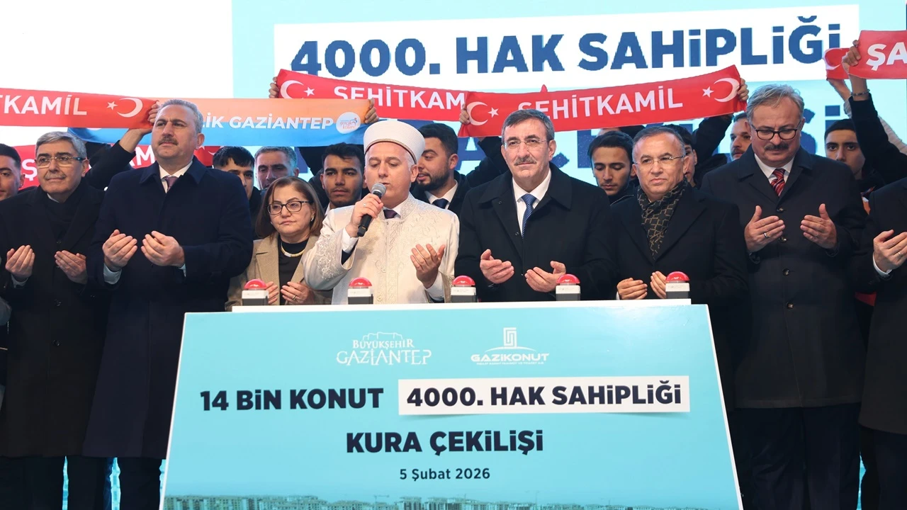 G&uuml;neyşehir&rsquo;deki 4 bininci hak sahibi belirlendi...