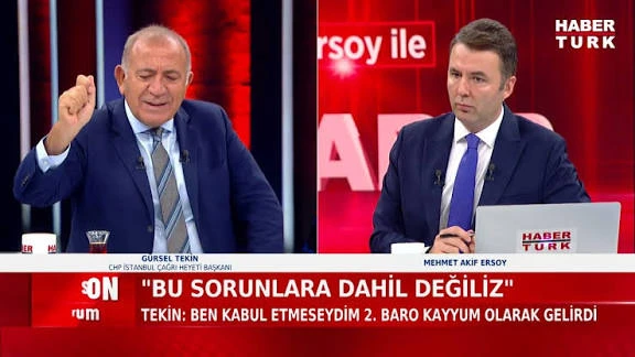 Gürsel Tekin kendisini eleştirebilecek isimleri saydı:  &quot;Ama profesör bilmem ne diye bir şey var. Sonra gelmiş bizim partiye katılmış. Siz kimsiniz? Biz gözyaşı dökerken siz neredeydiniz?&quot; 