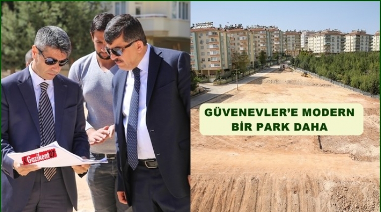 G&uuml;venevler Mahallesi&rsquo;ne bir park daha geliyor