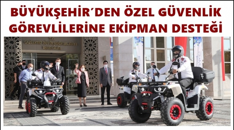 Büyükşehir'den güvenliğe Scooter ve ATV...